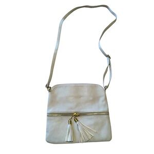 Elegant White Crossbody Bag